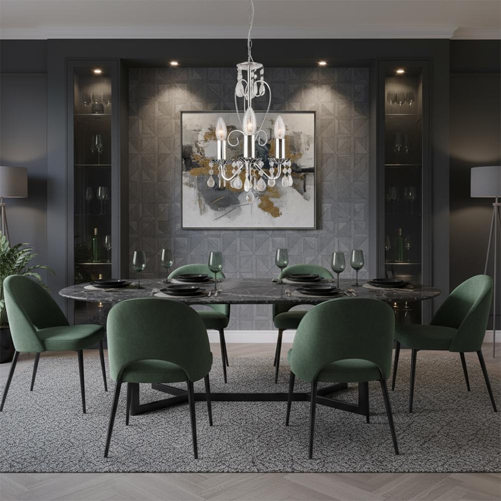 Deckenleuchte EBT011-3CP CHROME