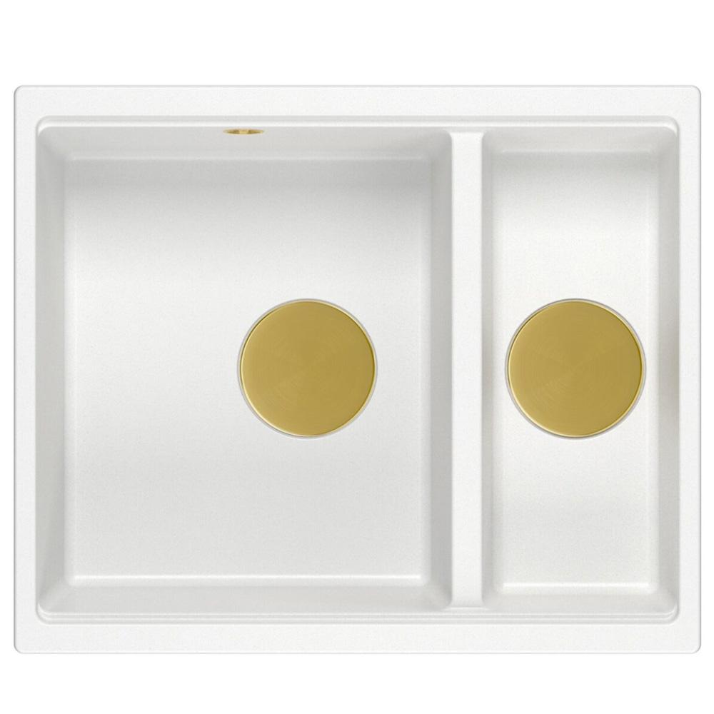 évier en granit Logan 150 White