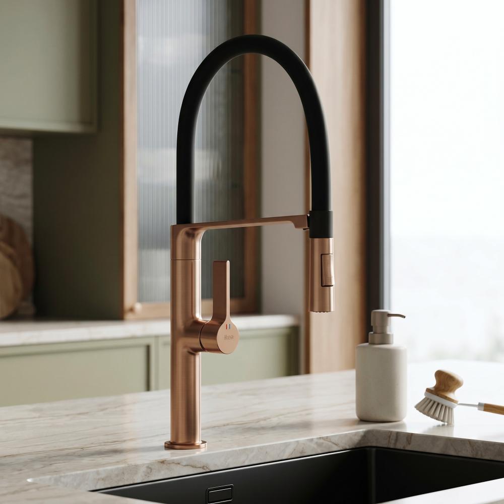 Torneira de cozinha REA Lago Brush Copper