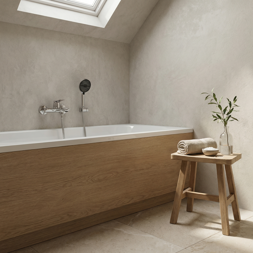 Vonių maišytuvas PREMIUM REA Vision Chrome