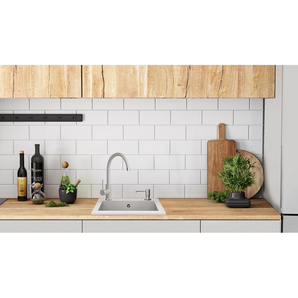 Granito kriauklė  West smėlio spalvos