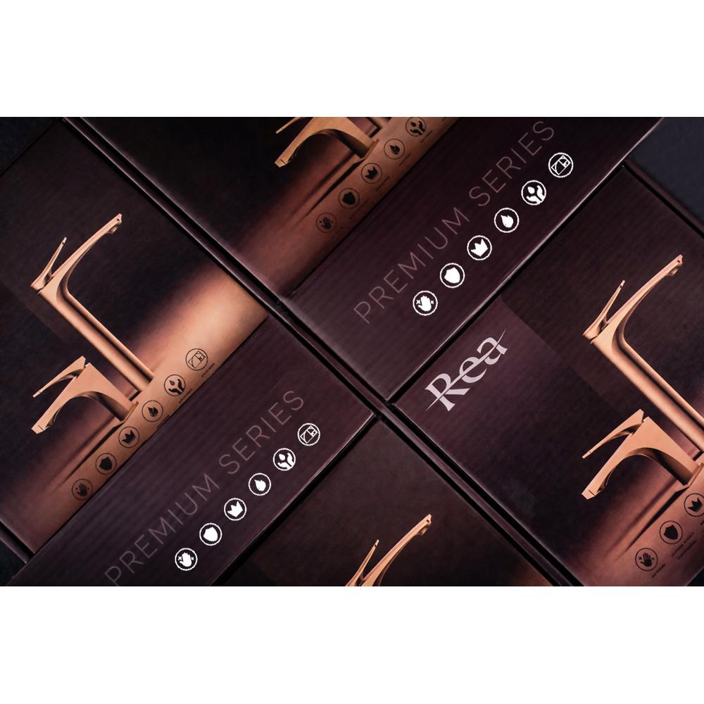 Βρύση νιπτήρα REA Prime Brush Gold Low