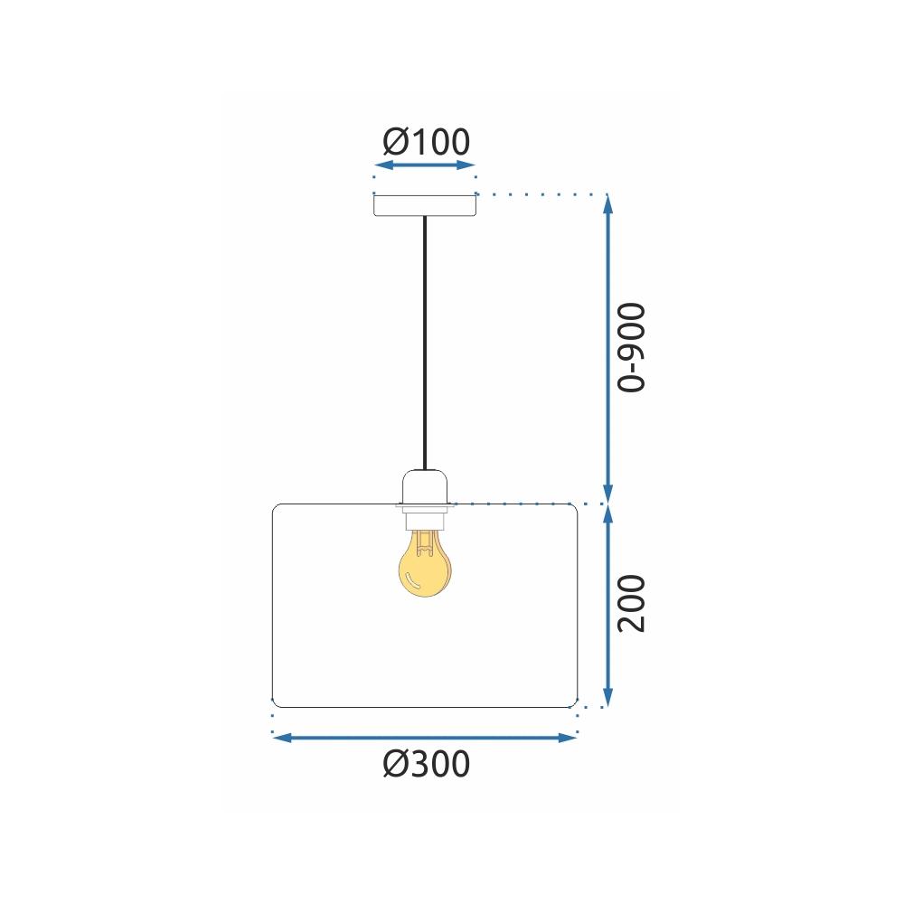 Deckenlampe APP1015-1CP
