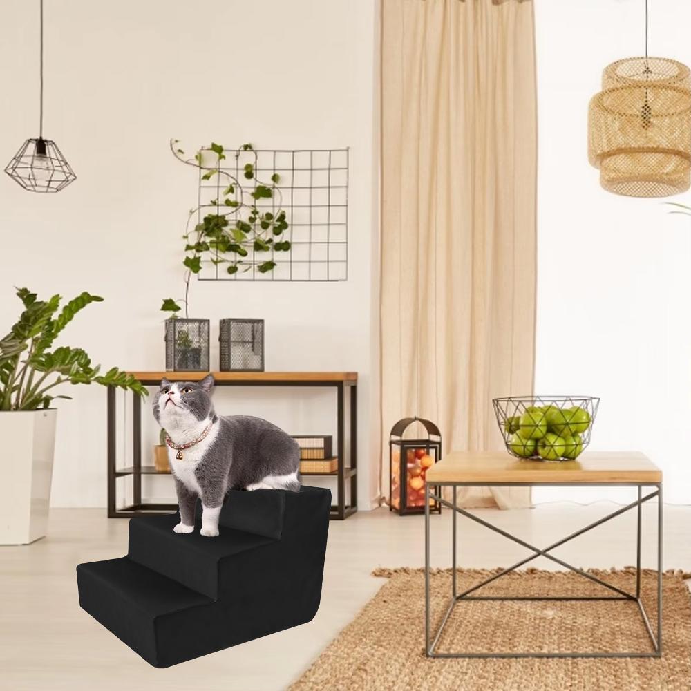 SCHODKI DLA ZWIERZĄT 342533 BLACK