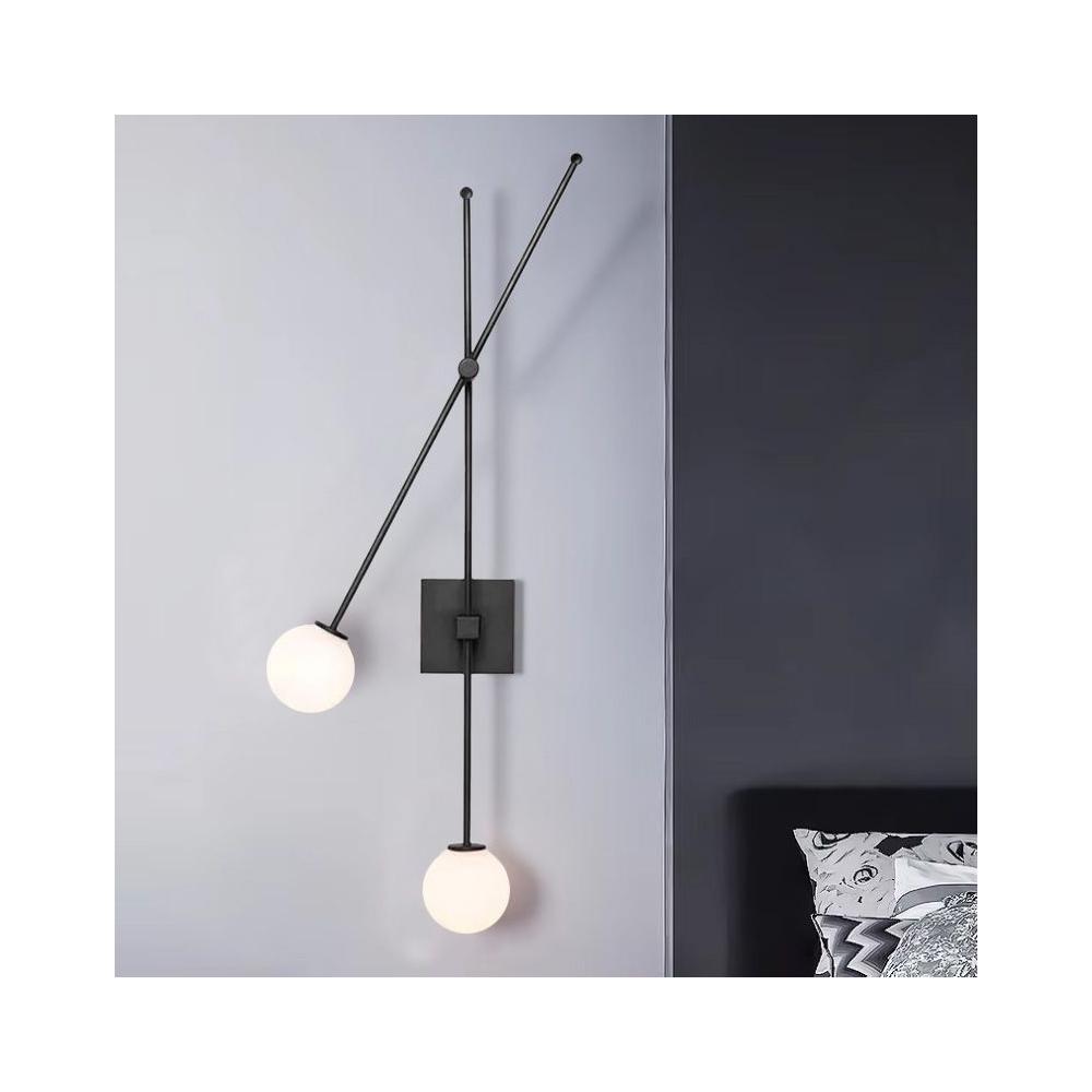 Wandlampe APP1595-2W black