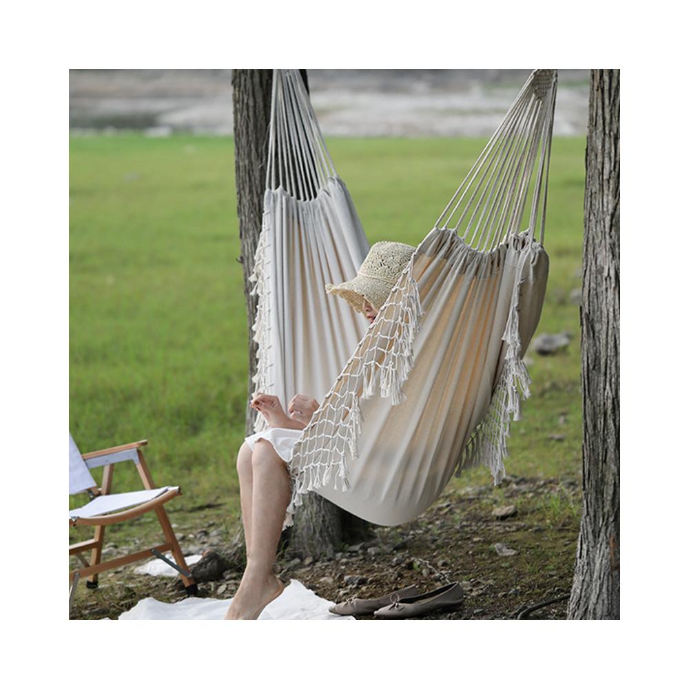 Hamak 2-osobowy sznurkowy pleciony 400256