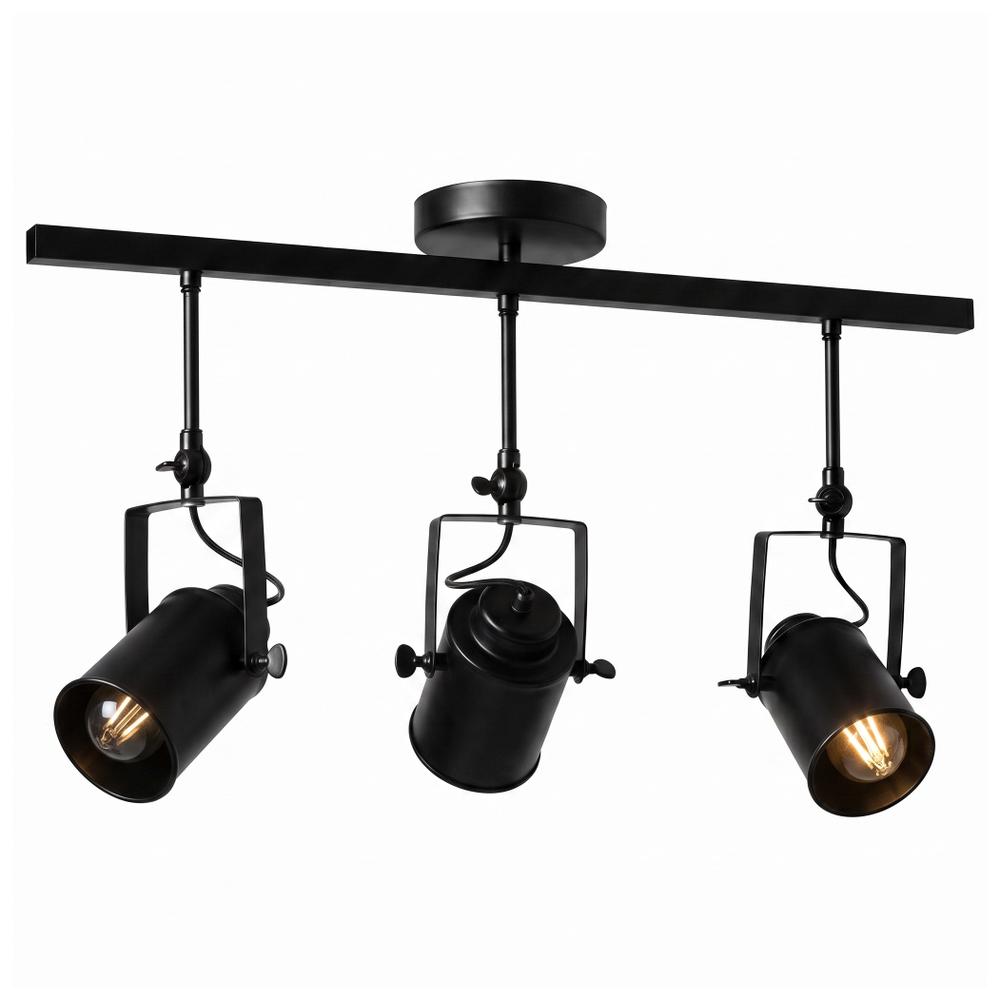 Lampa sufitowa reflektor APP487-3C czarna