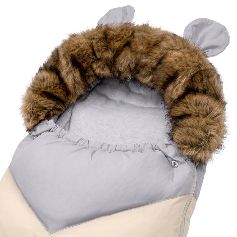 Śpiworek dziecięcy Teddy PRO-V Pastel pomarańczowy