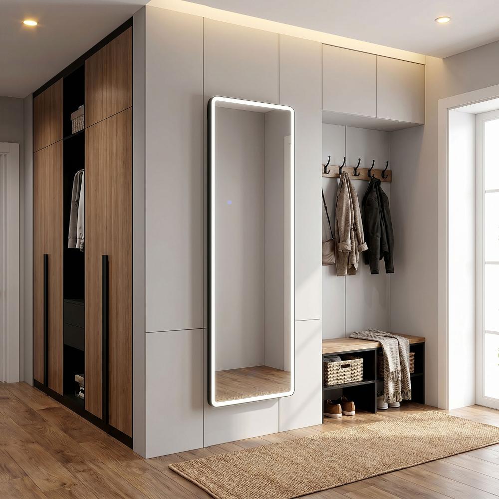 Tükör LED Classico 60x170cm Black