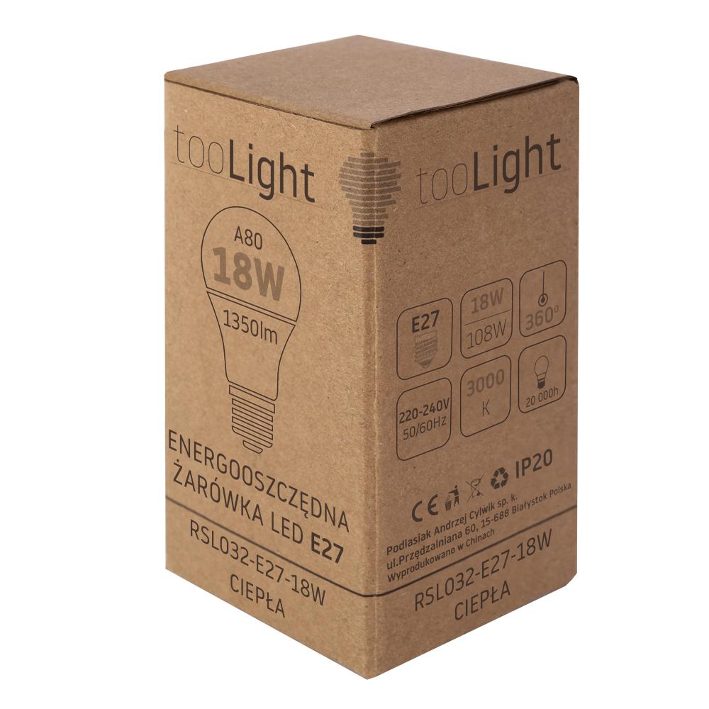 Glühbirne LED RSL032 E27 18W Warm