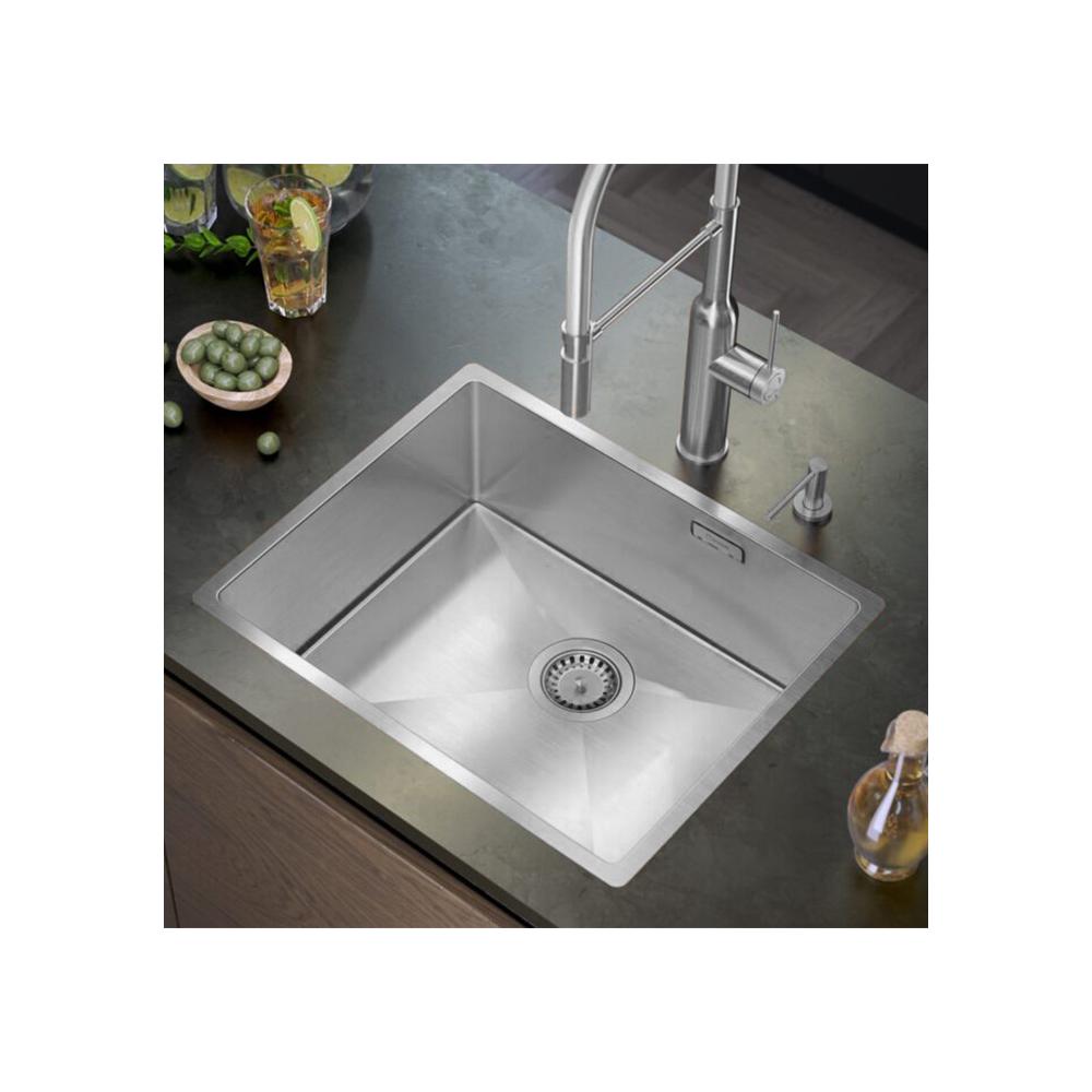 Stainless steel sink ANTHONY 60 BRUSH NICKEL