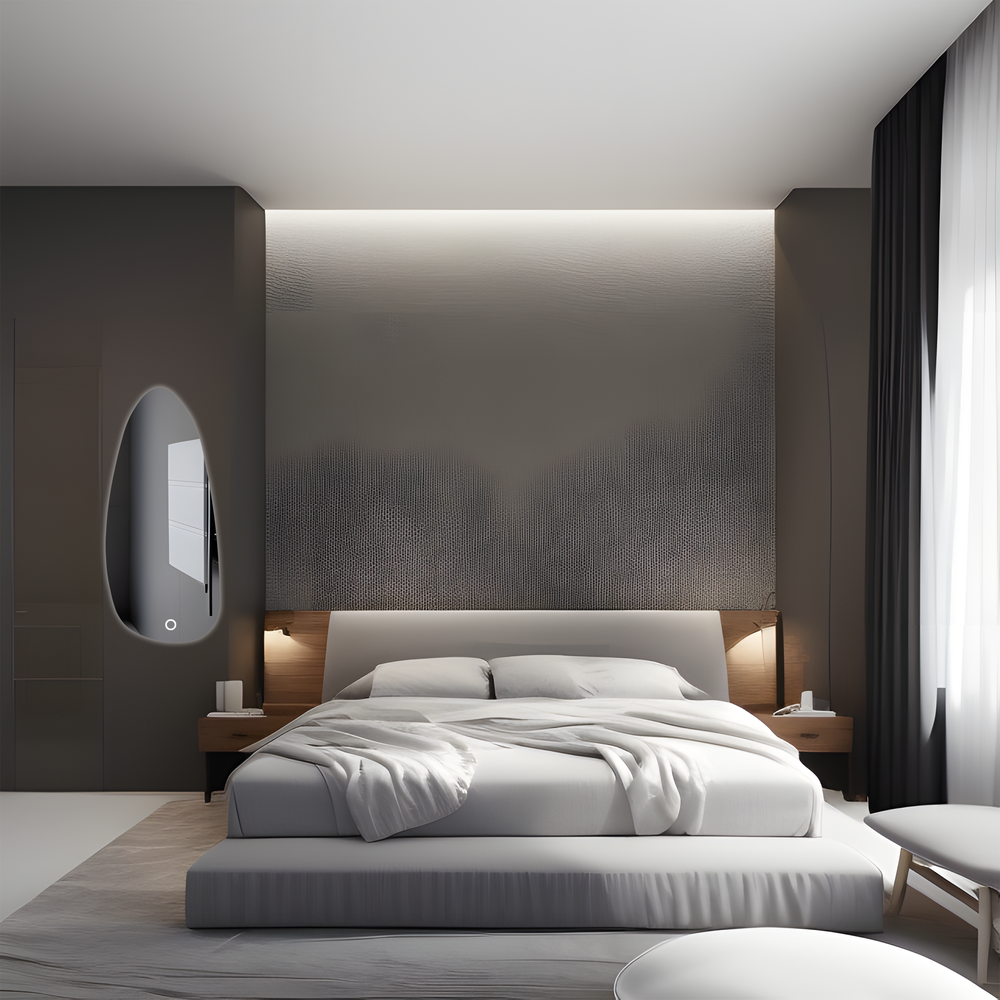 LED sienas spogulis LED 120x55cm YH-3359