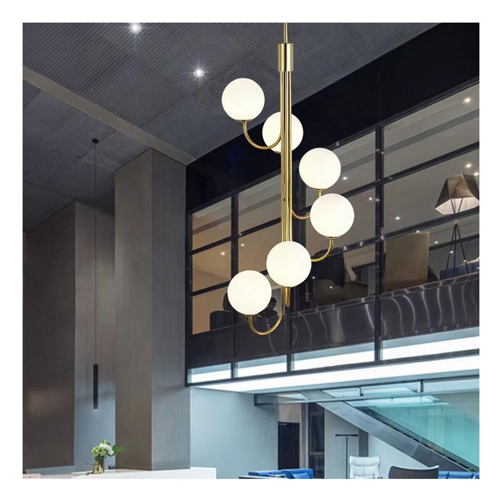 Hängelampe APP1585-6CP Gold