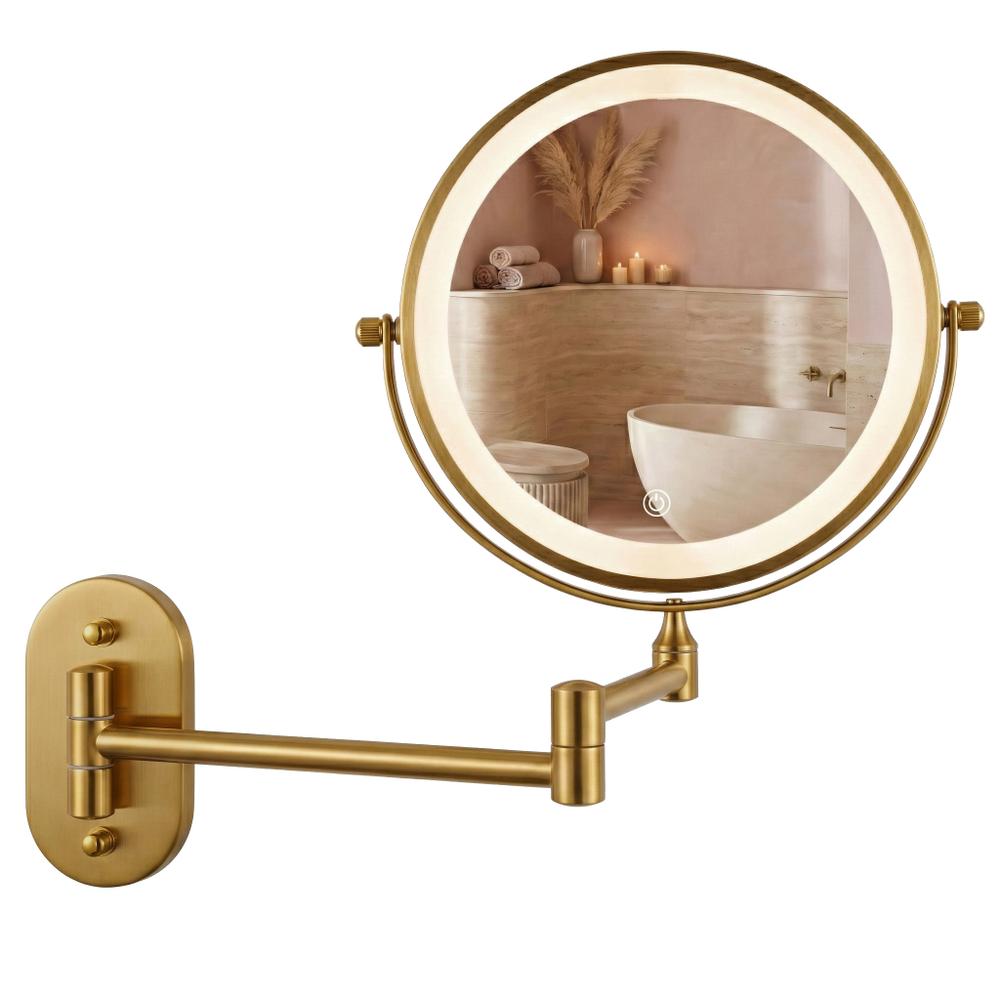 Spiegel LED Old Gold