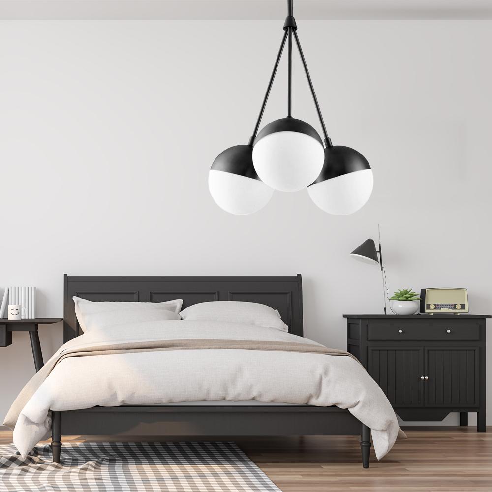 Hängelampe Kugel Black APP687-3CP