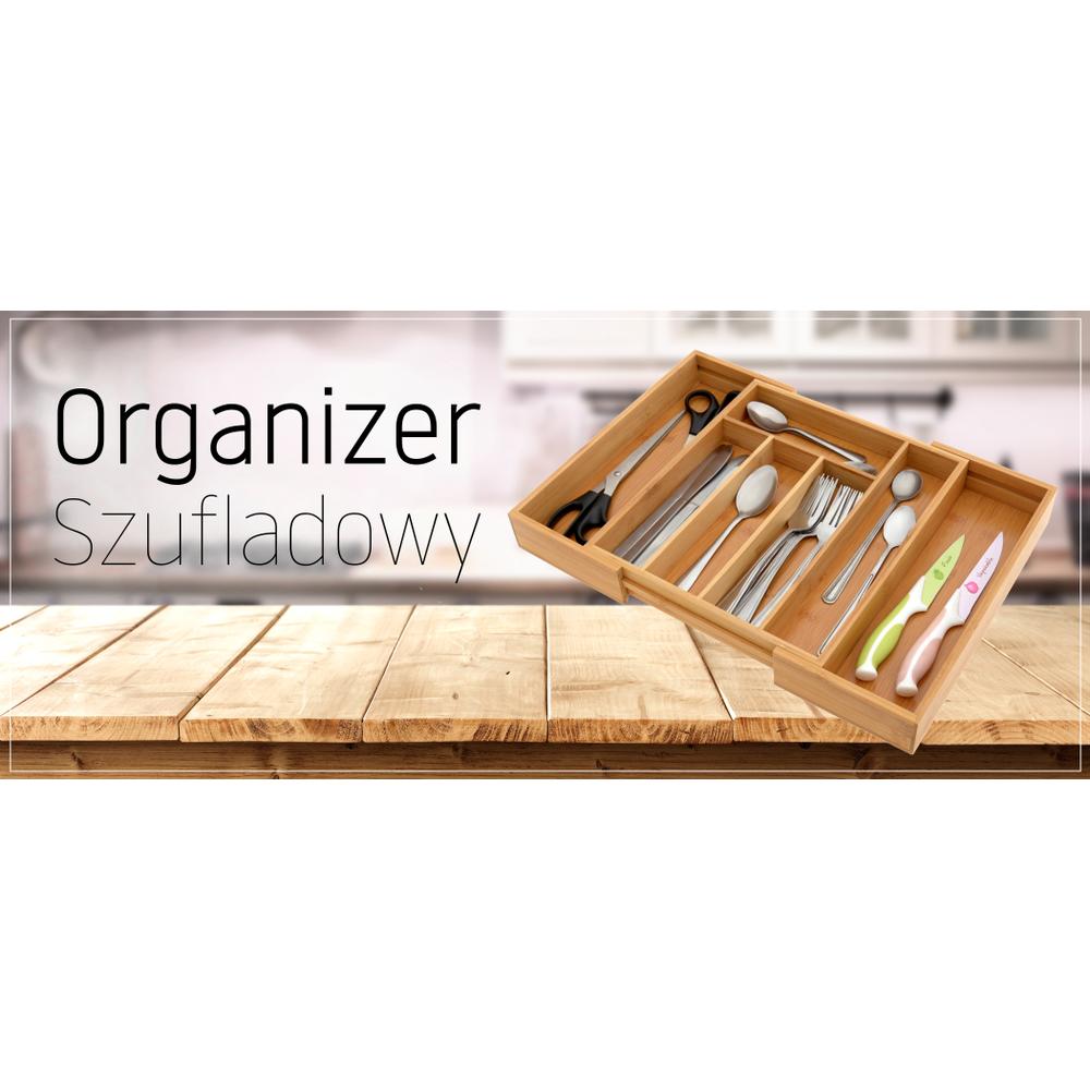 Organizer do szuflady rozsuwany