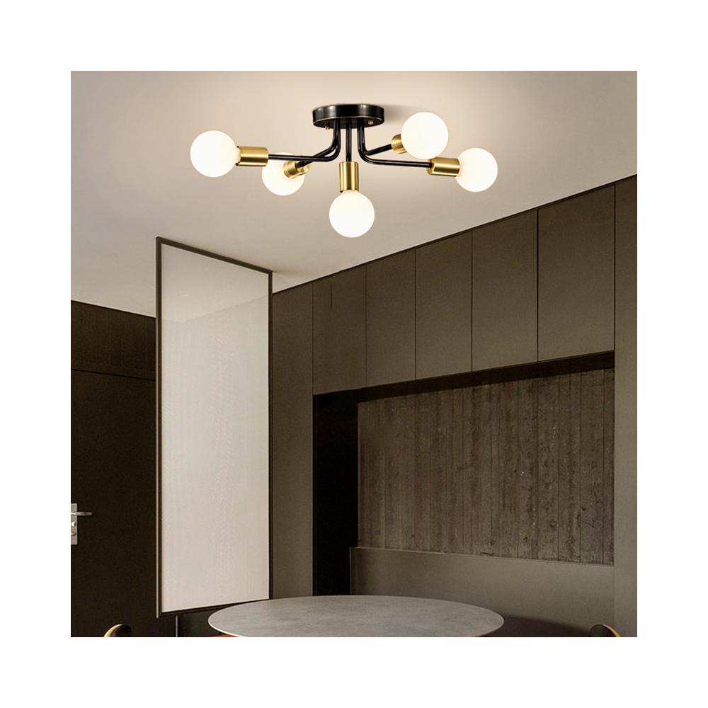 Lampe APP1118-5C Black Gold