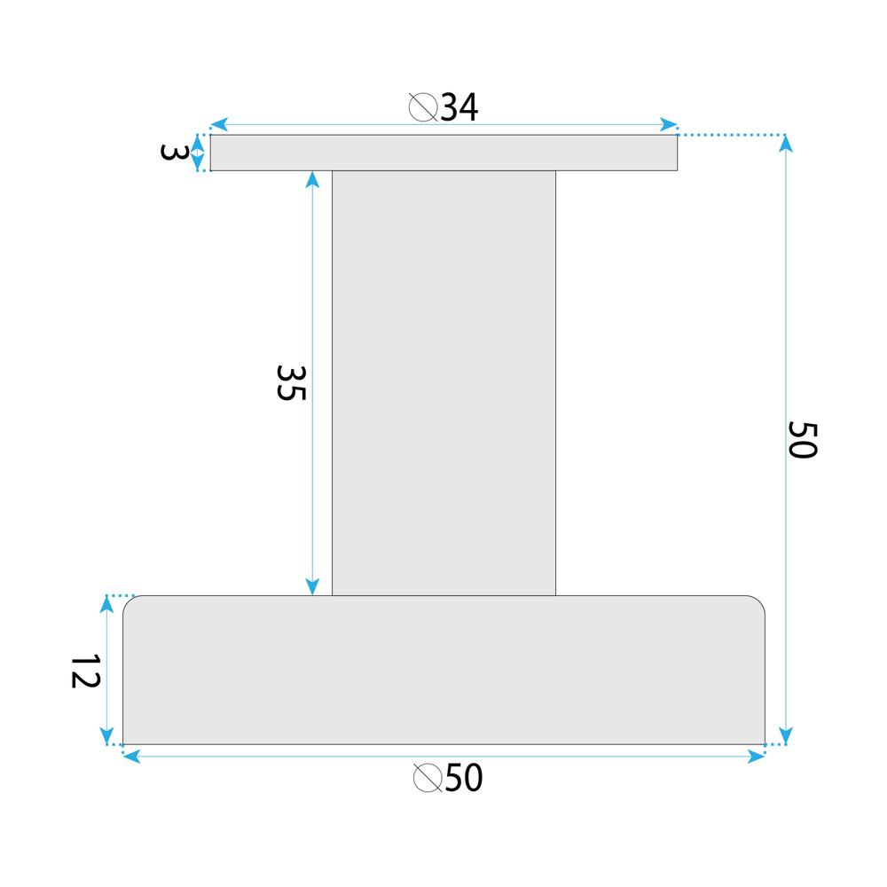Bathroom hanger 6606A Modern Brush Nickel