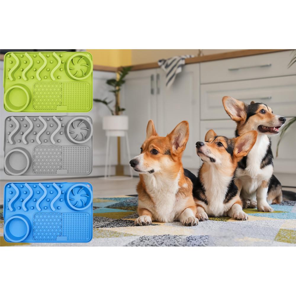 LICK MATA SPOWALNIAJĄCA JEDZENIE NIEBIESKA