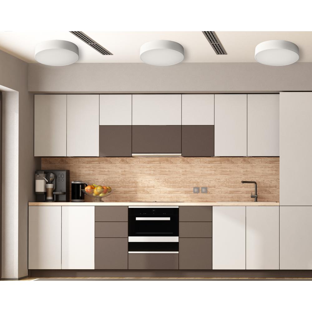 Deckenlampe 50cm rund black APP644-5C