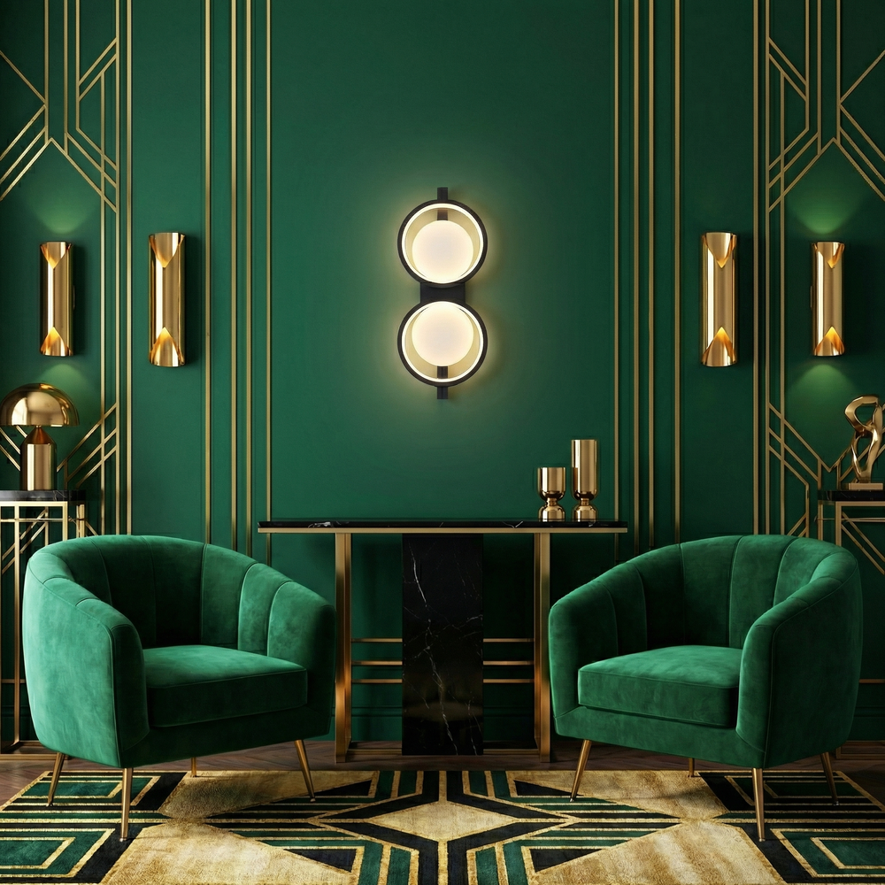 Kinkiet ścienny LED APP1917-W Czarny