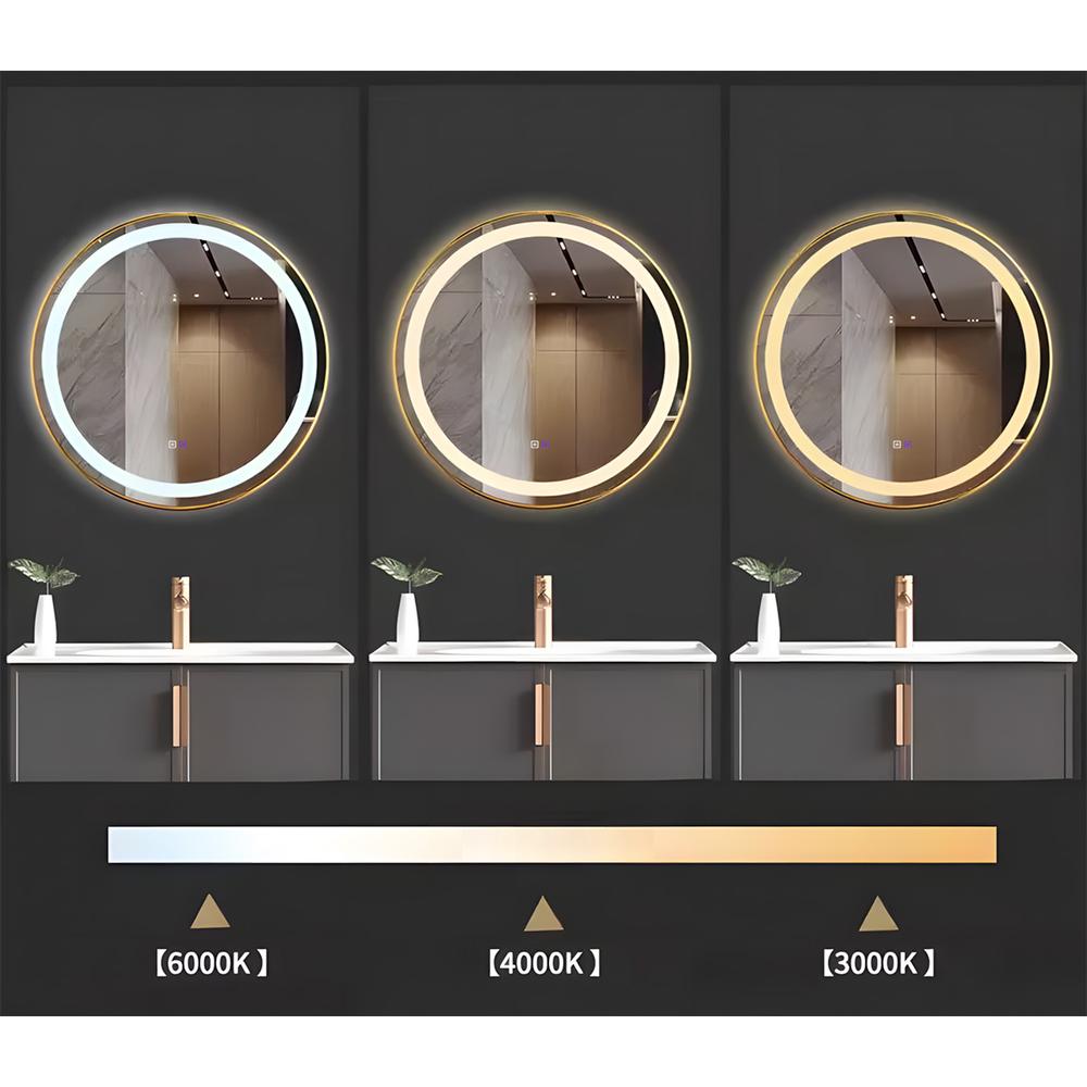 Oglindă LED 80cm MMJ Gold