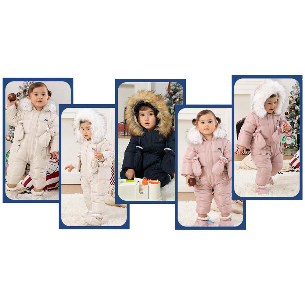 Kombinezon Dziecięcy Różowy 72-76cm