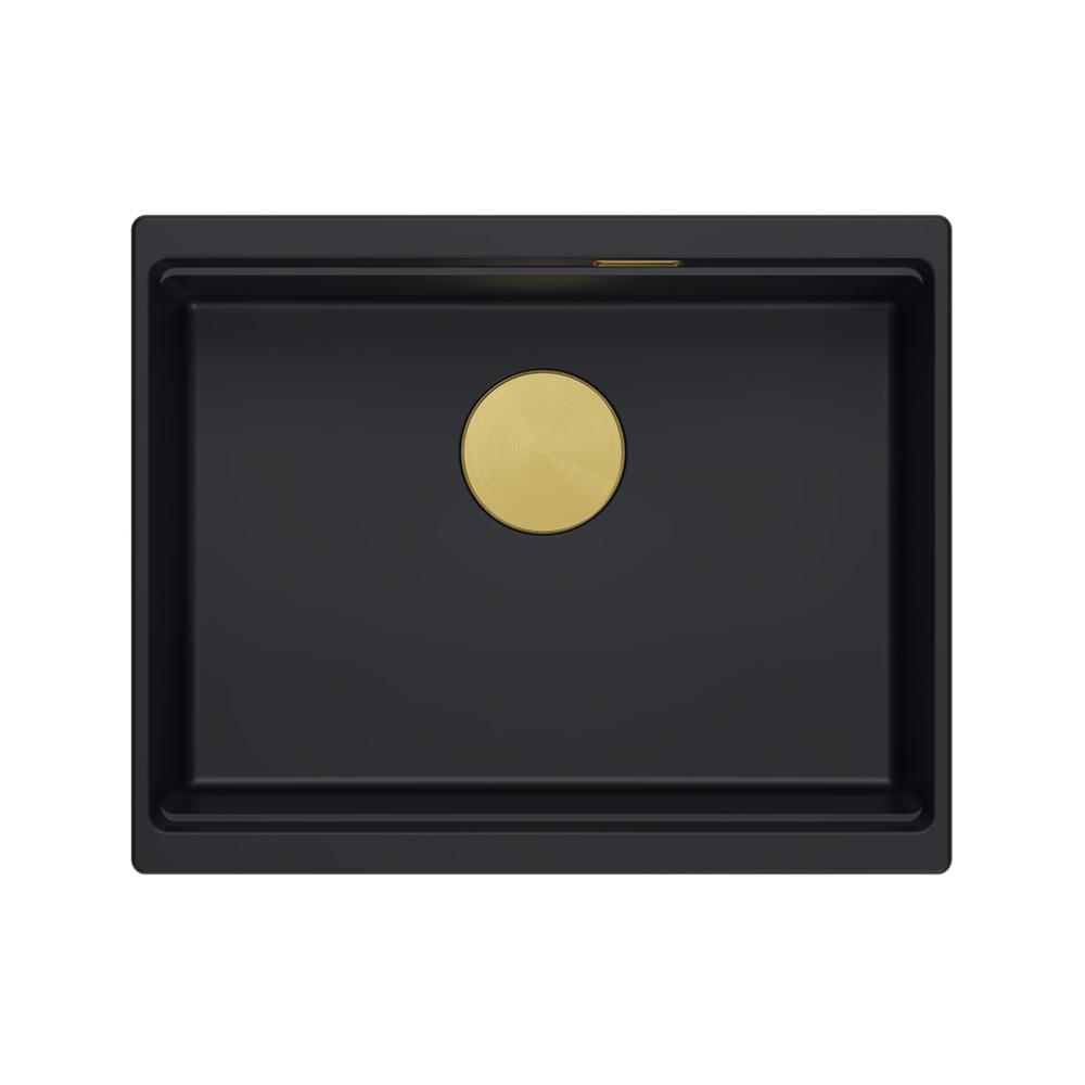 granito kriauklė Logan 100 Black