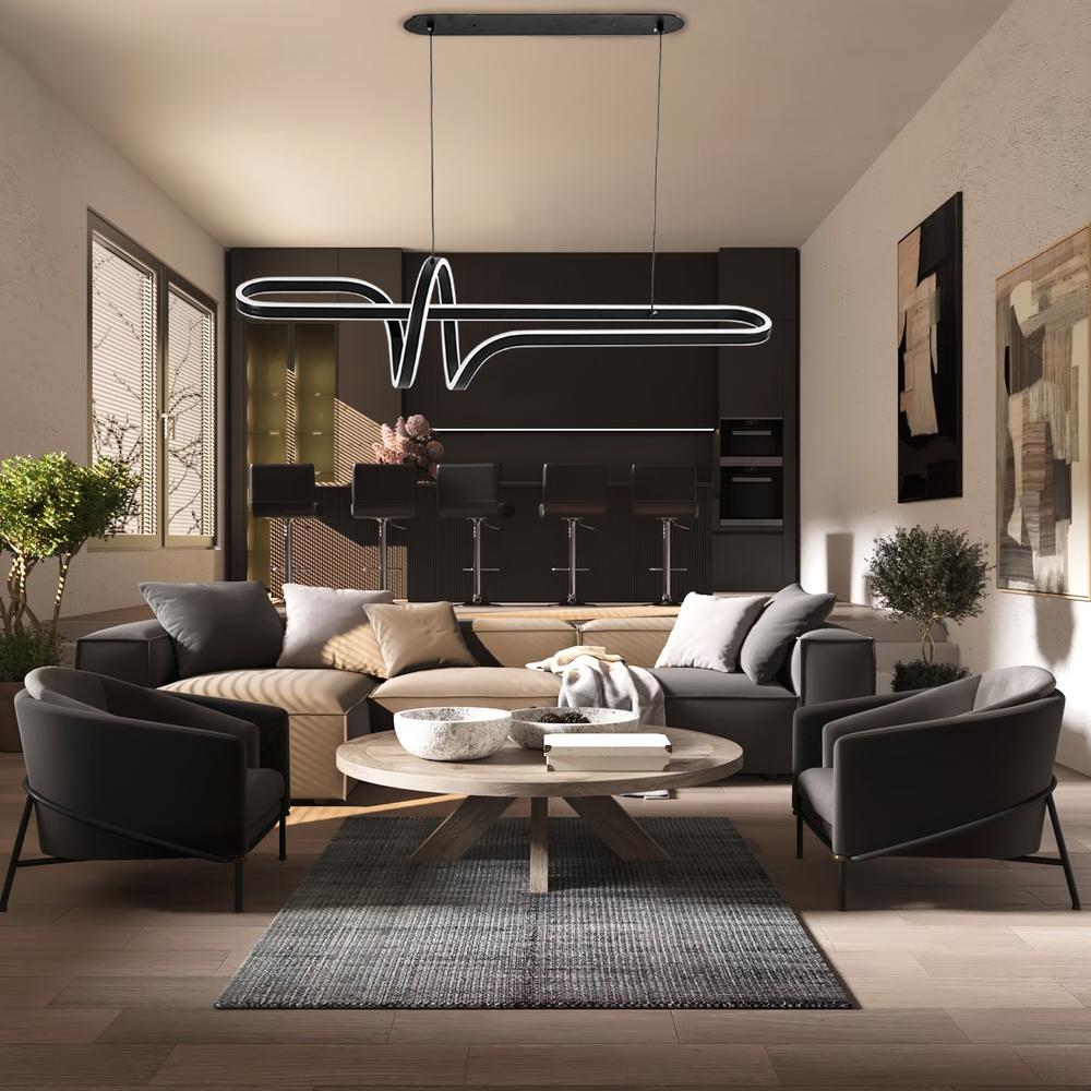 Lampe LED G038-CP Black