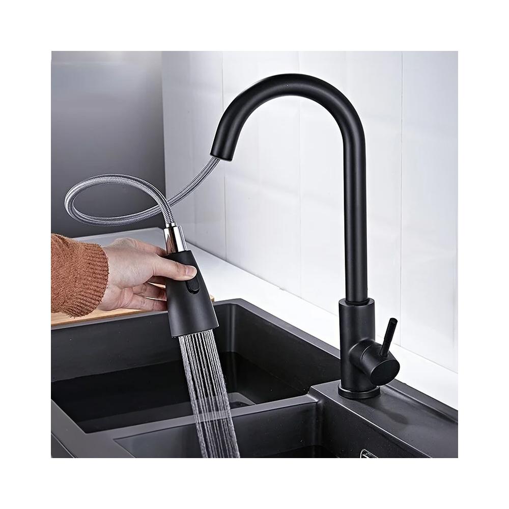 Kitchen faucet REA CROSS BLACK