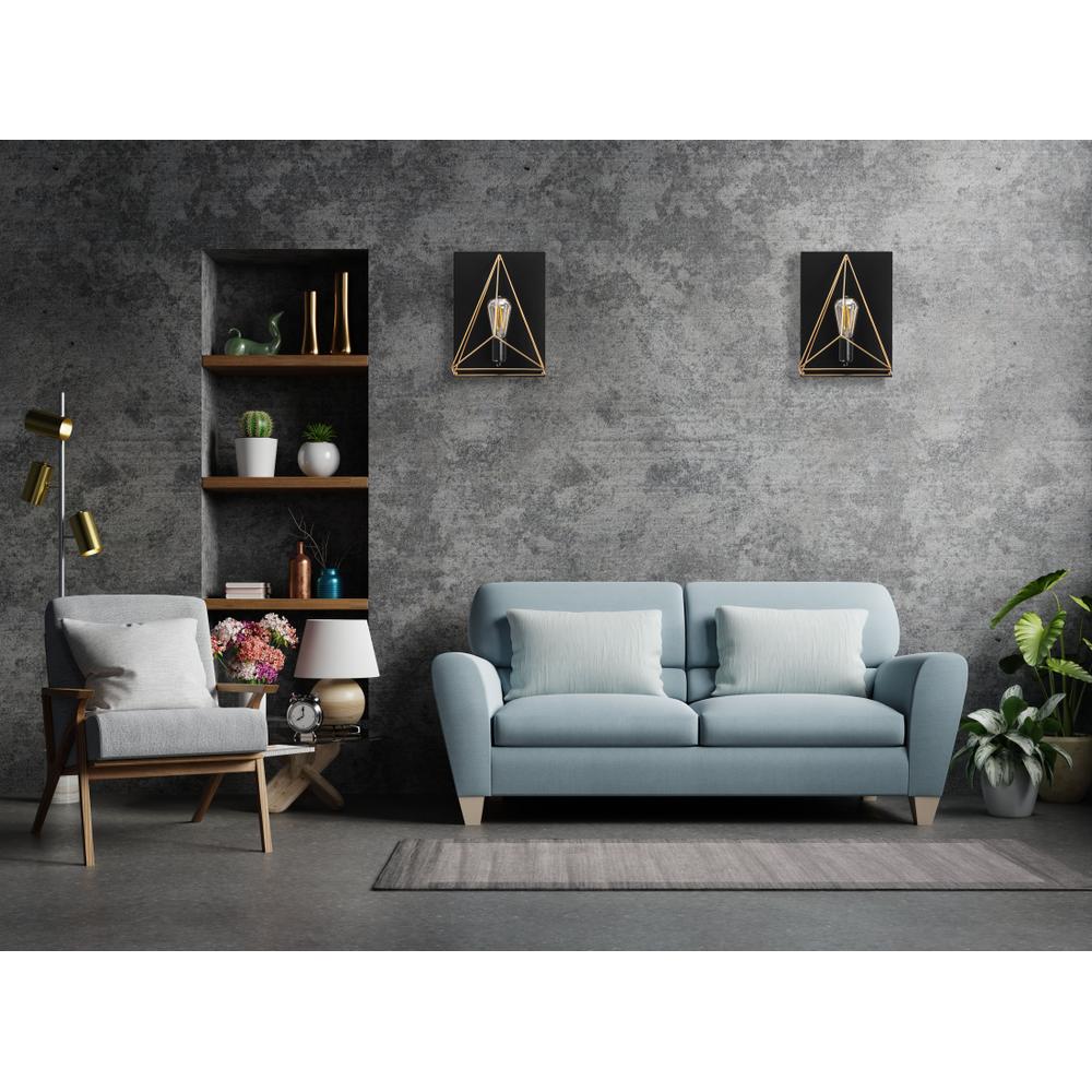 Wandlampe Kugel App1095-1W Black