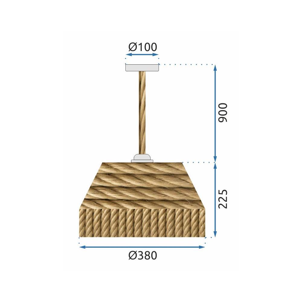 Hängelampe APP1067-1CP