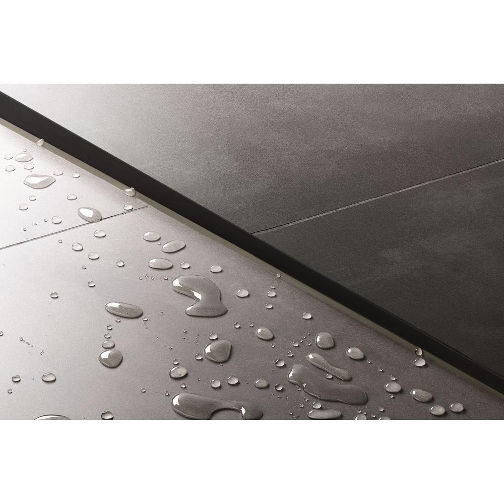 Shower tray skirting panel 140cm Black