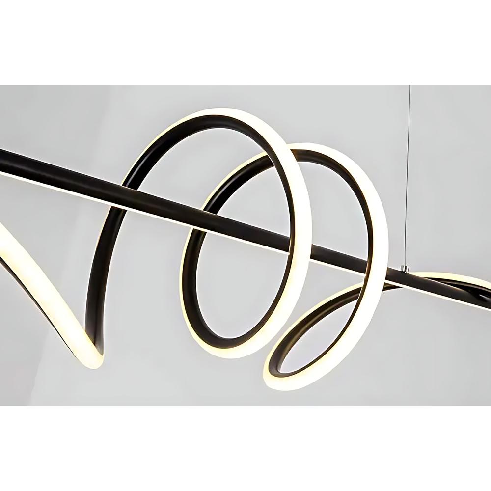 Lampa wisząca LHJ023-CP 120 cm BLACK