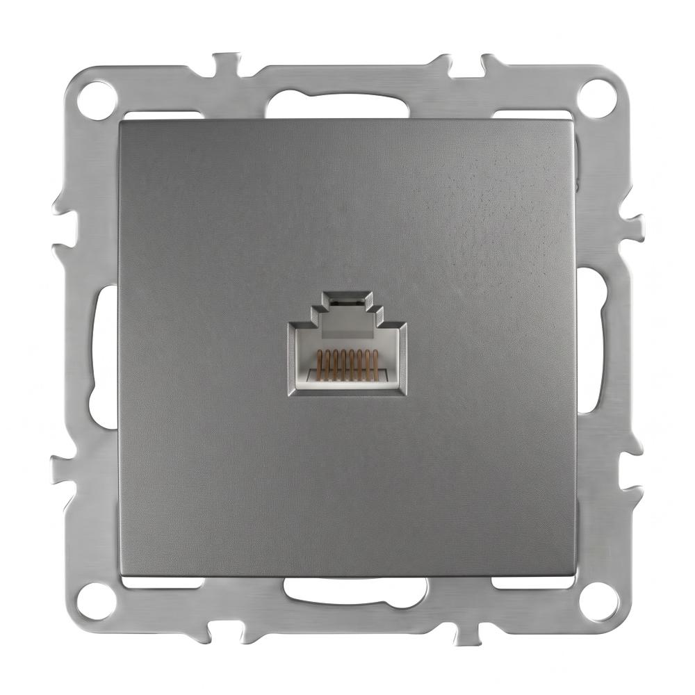 Gniazdo RJ45 OSTE JNH010-S Szare