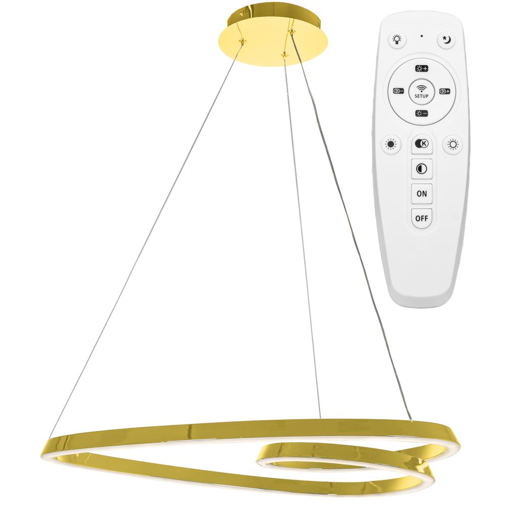 Lampe LED APP7797-cp Gold + Remote Control