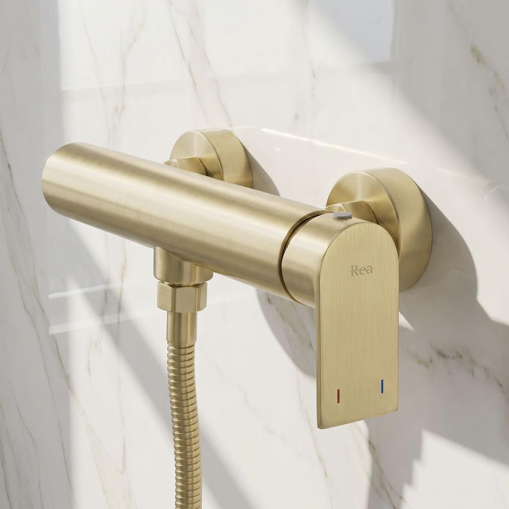 Змішувач для душу Rea Hunter Brushed Gold