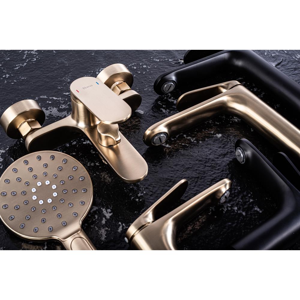 Bathroom faucet Rea Marco BLACK Low