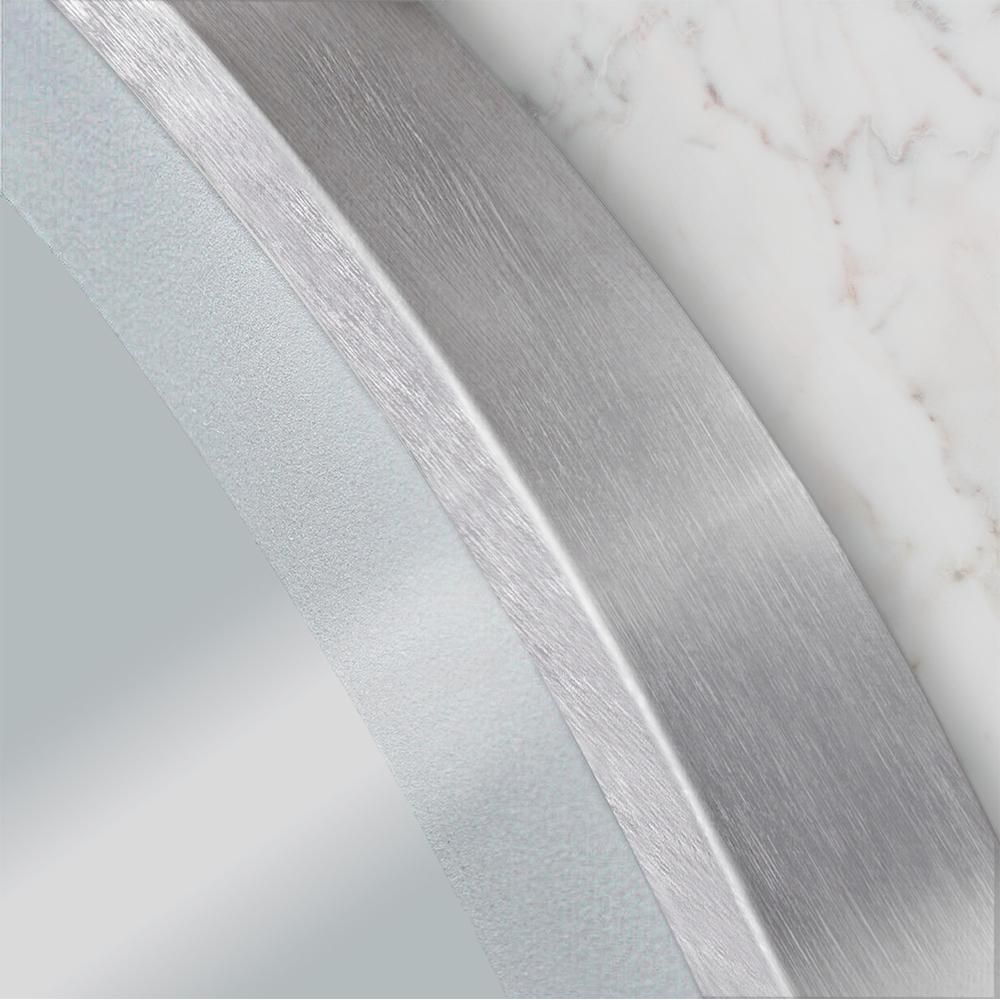 Зеркало LED 80cm MMJ BRUSH SILVER