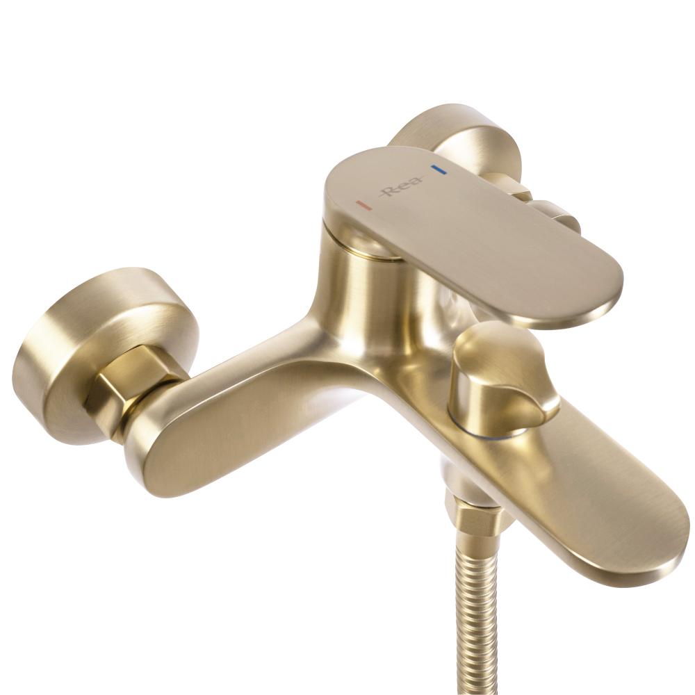 Vanová baterie REA Marco - broušené zlato