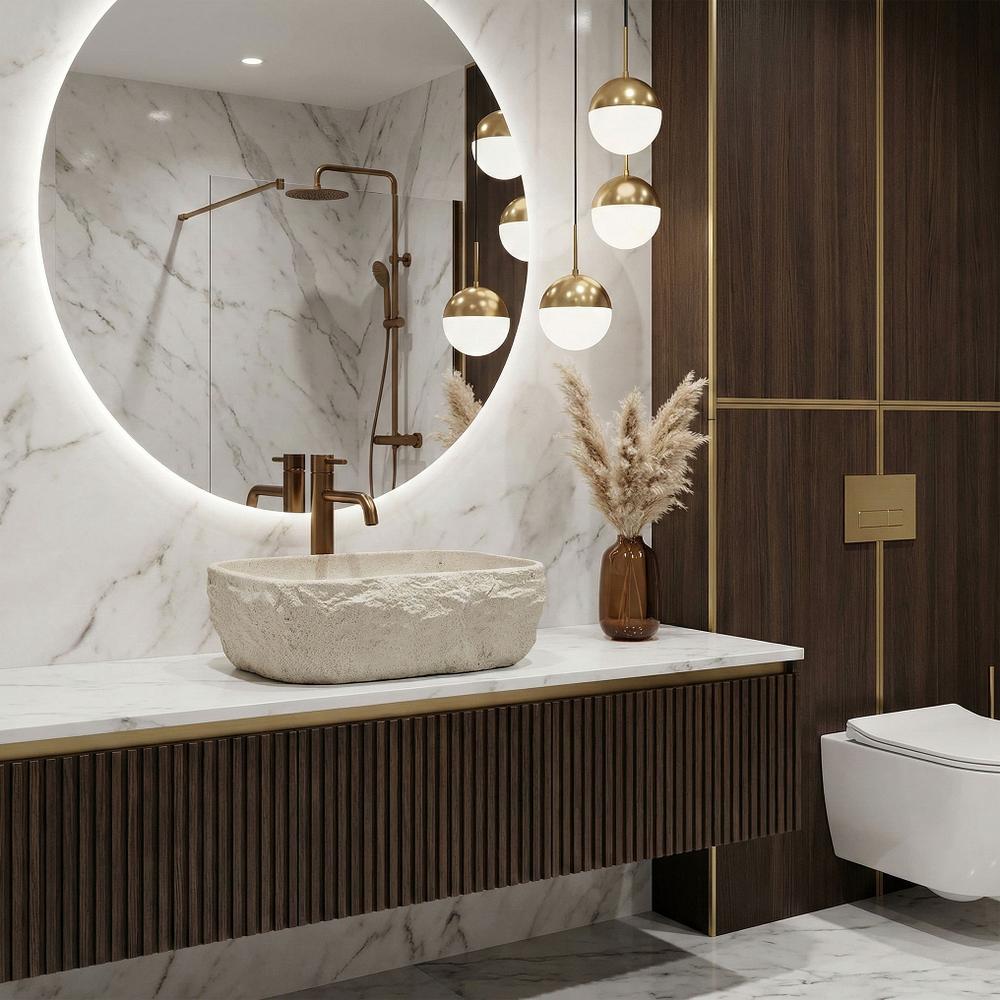 Umywalka nablatowa Rea Bianka