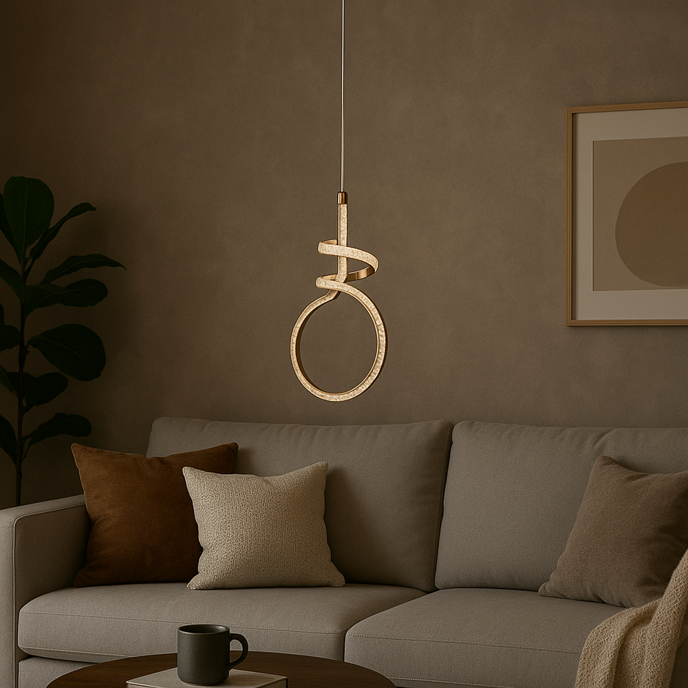 Lampe LED G071-CP GOLD