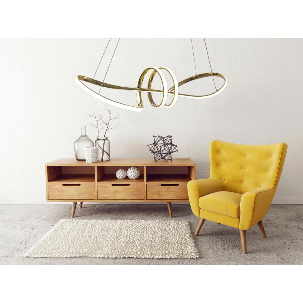 Lampe LED APP824-CP Gold