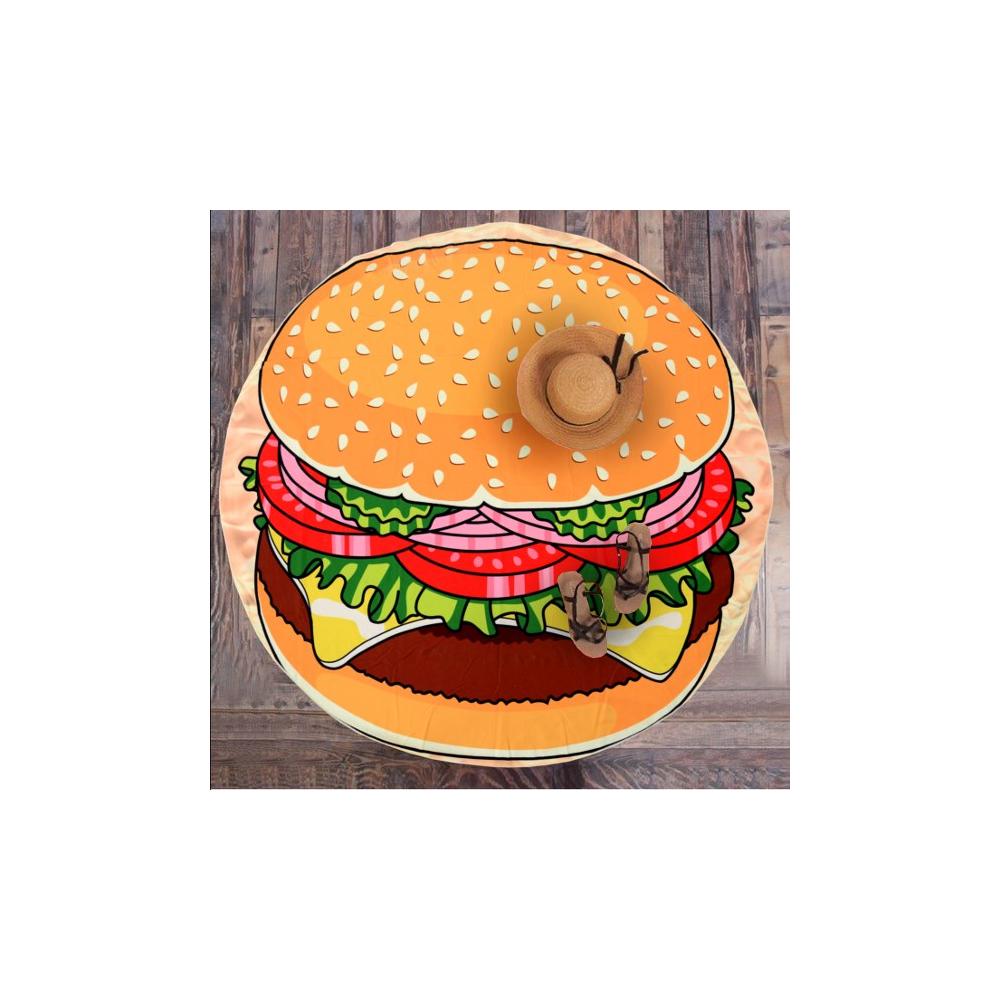 Ręcznik plażowy Hamburger 150 cm