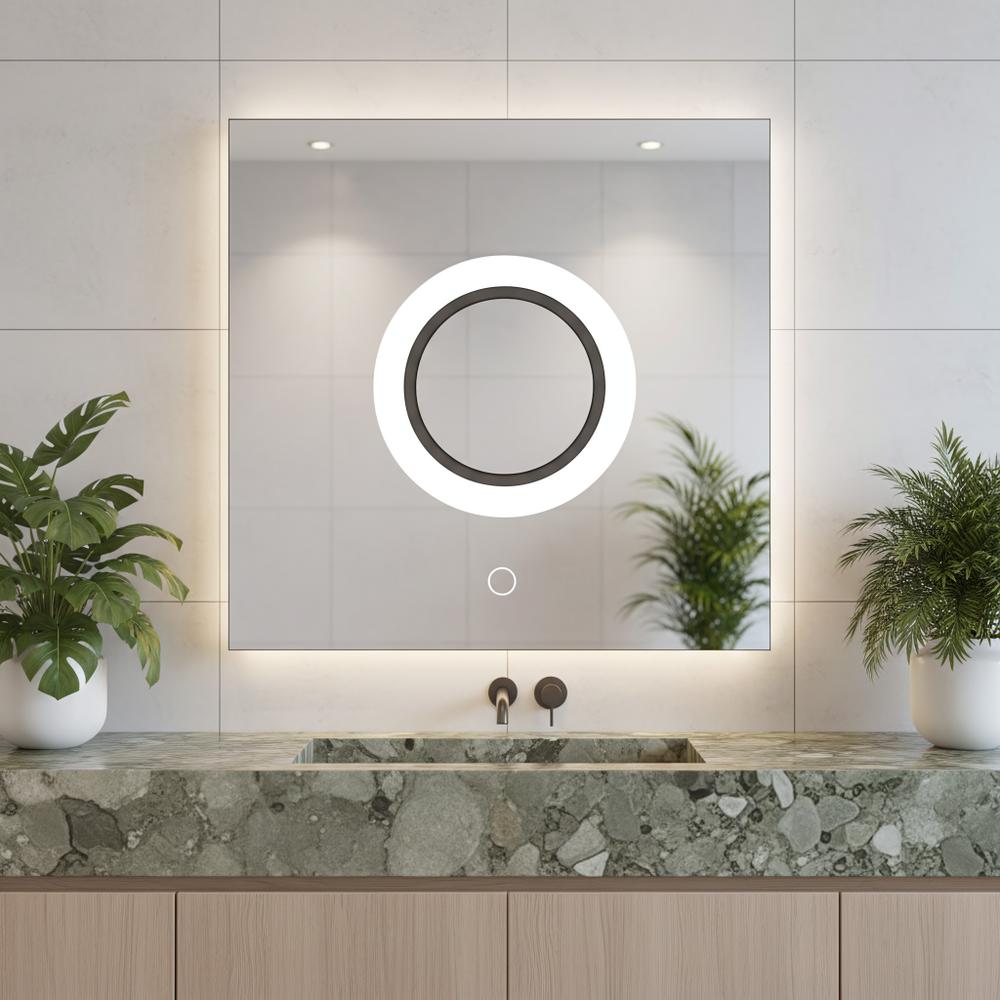 LED sienas spogulis LED 60x60 YH-BL-12