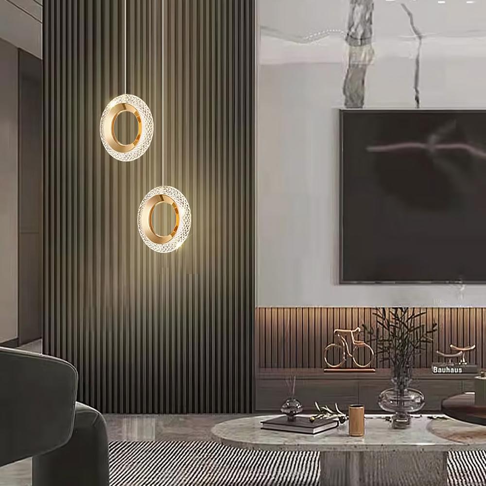 Kristall-Hängelampe G119-1CP GOLD