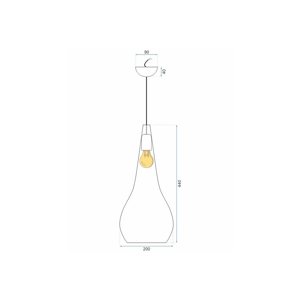 Hängelampe APP378-1CP