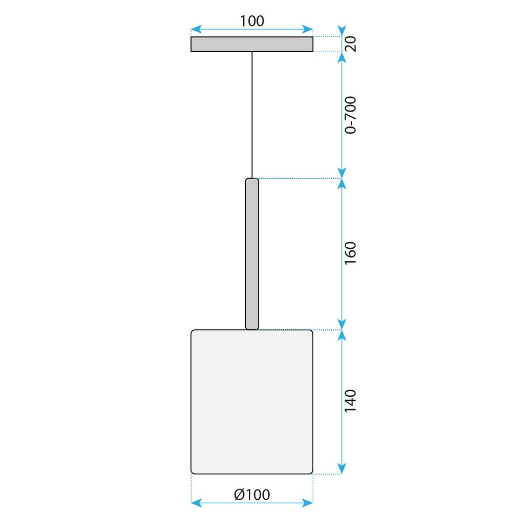 Deckenleuchte APP1699-1CP AMBER B