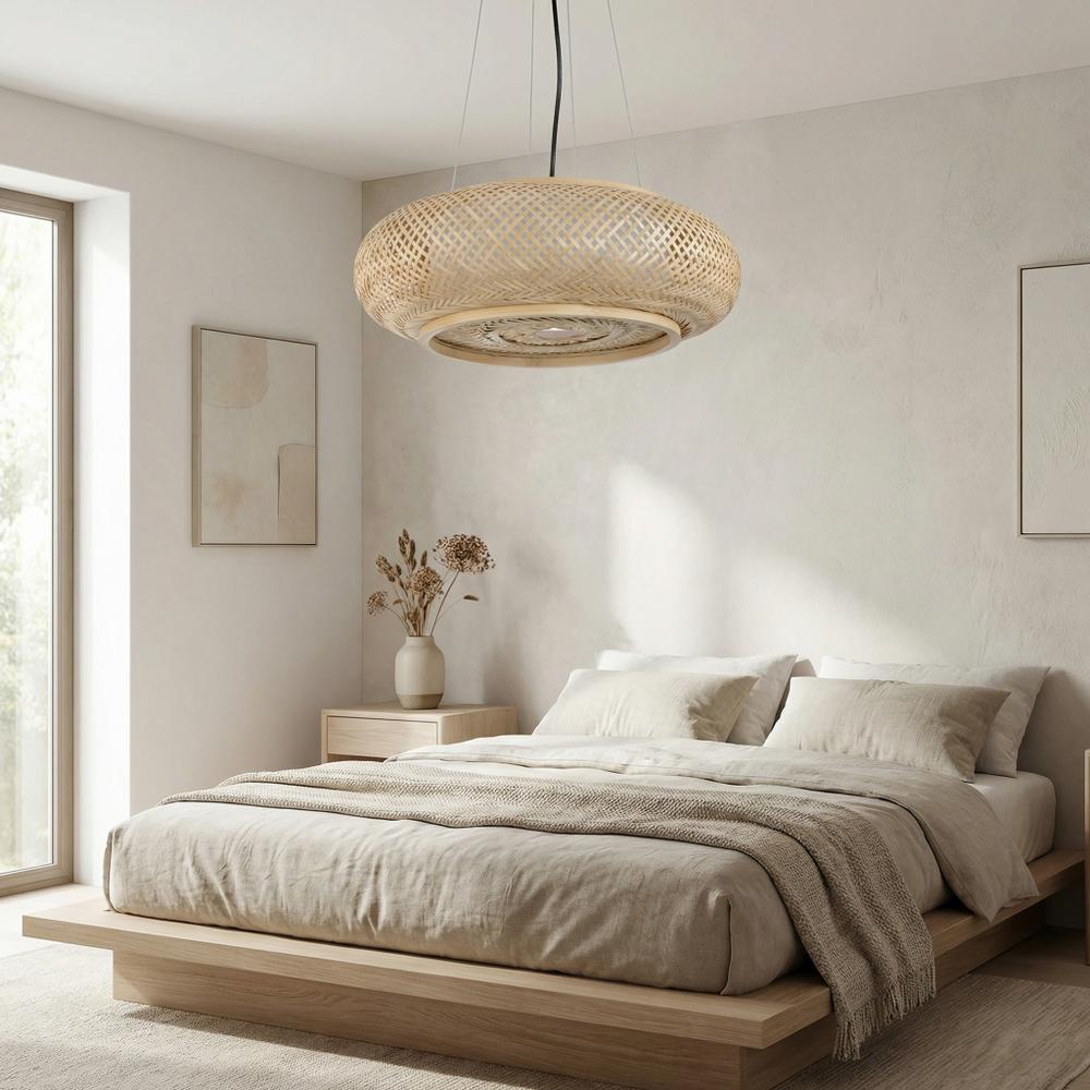 Lampa sufitowa wisząca boho APP1910-3CP 60 cm