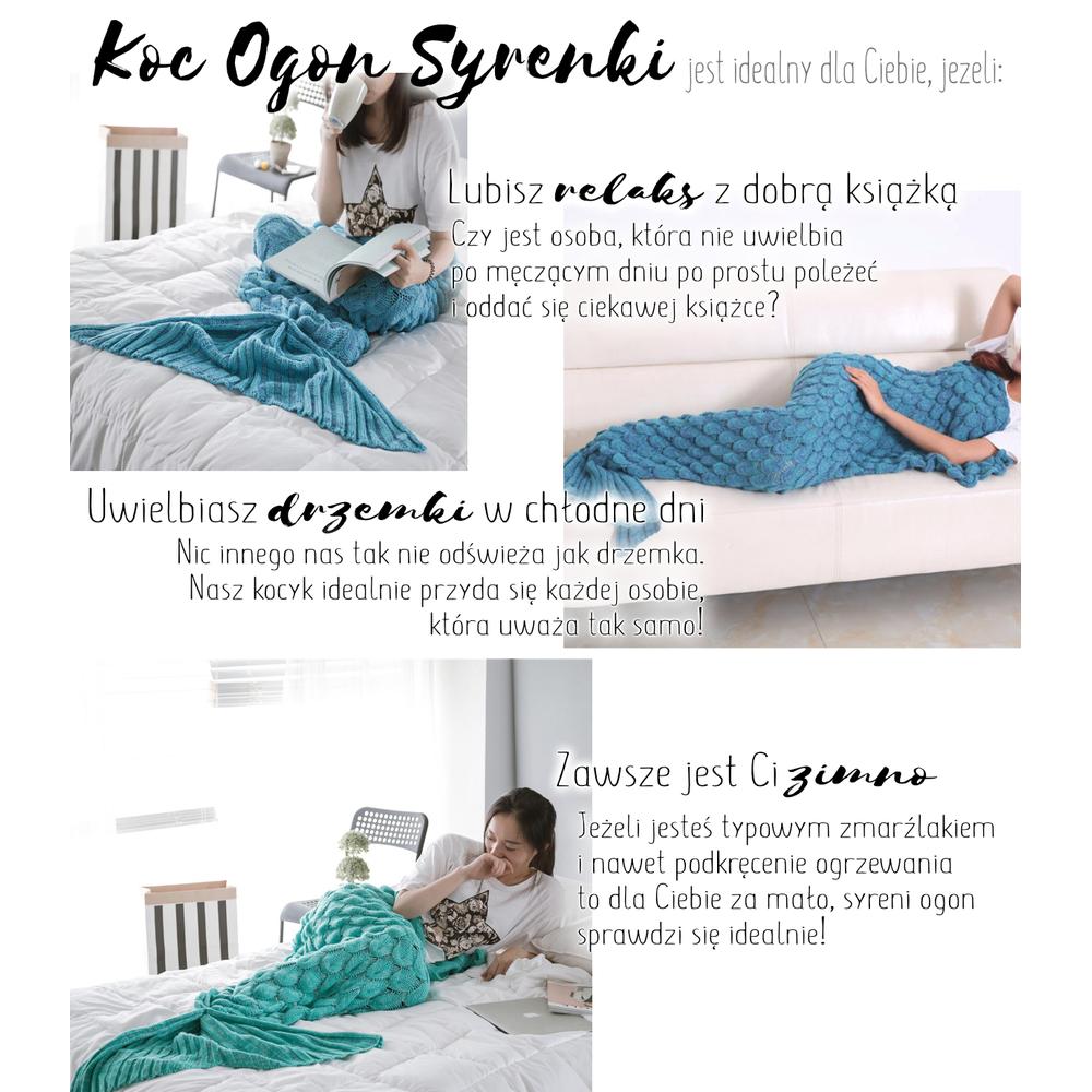 Koc Ogon Syrenki szary